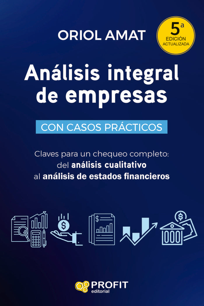 ANALISIS INTEGRAL DE EMPRESAS - 5º EDICIÓN ACTUALIZADA, de AMAT SALAS | portada del libro