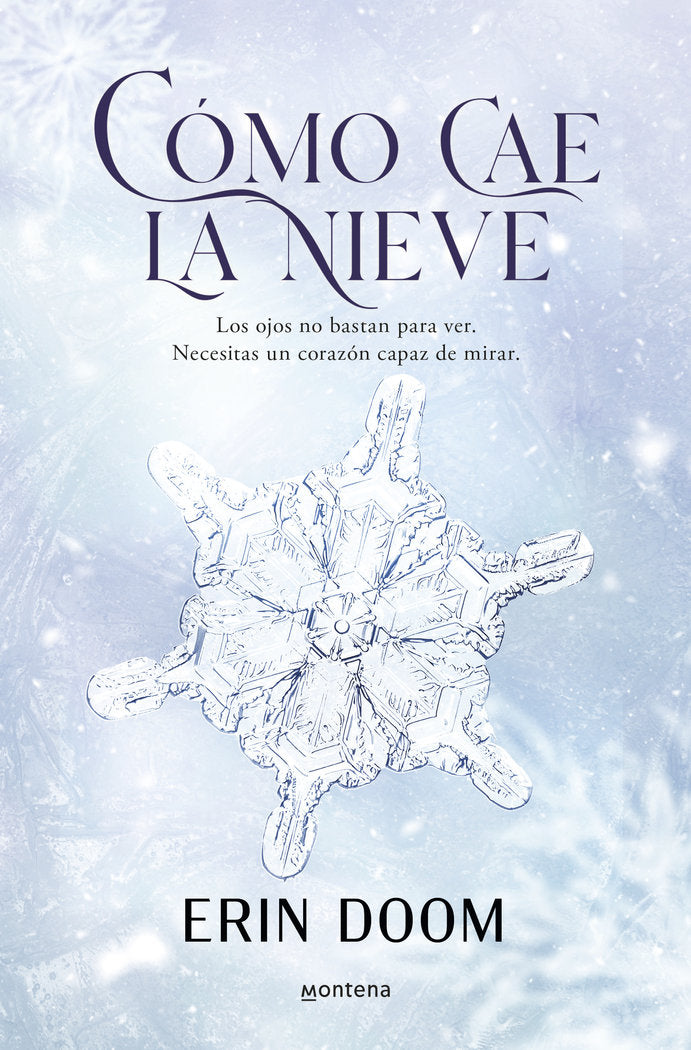 COMO CAE LA NIEVE, de ERIN DOOM | portada del libro