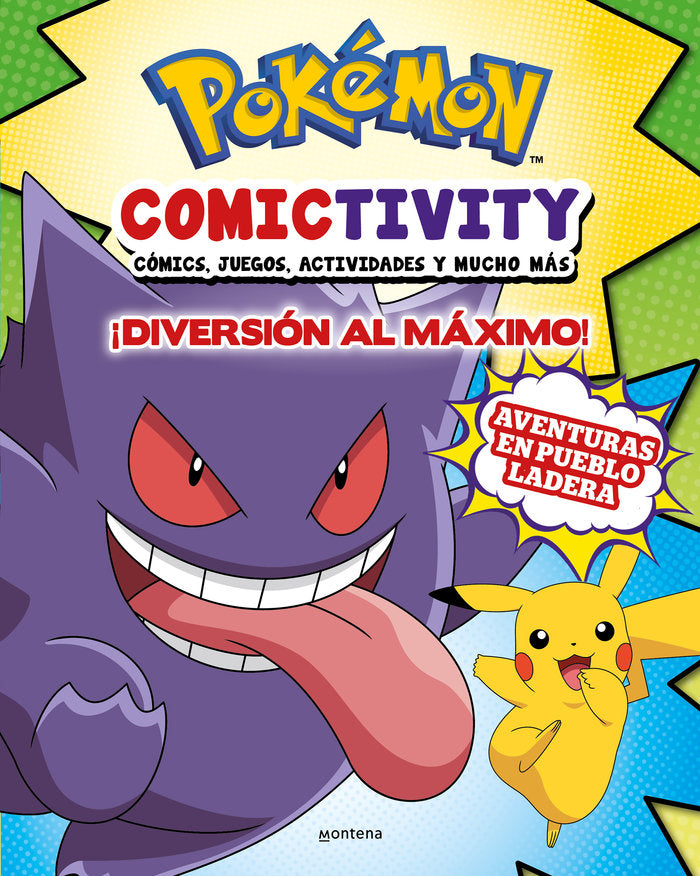 COMICTIVITY 3 DIVERSION AL MAXIMO, de THE POKEMON COMPANY | portada del libro