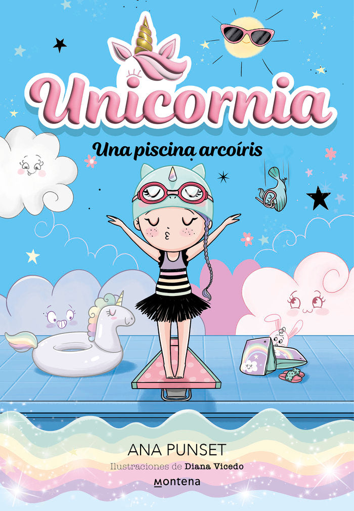 UNICORNIA 9 - UNA PISCINA ARCOIRIS, de PUNSET, ANA | portada del libro