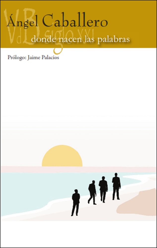DONDE NACEN LAS PALABRAS, de ANGEL CABALLERO | portada del libro