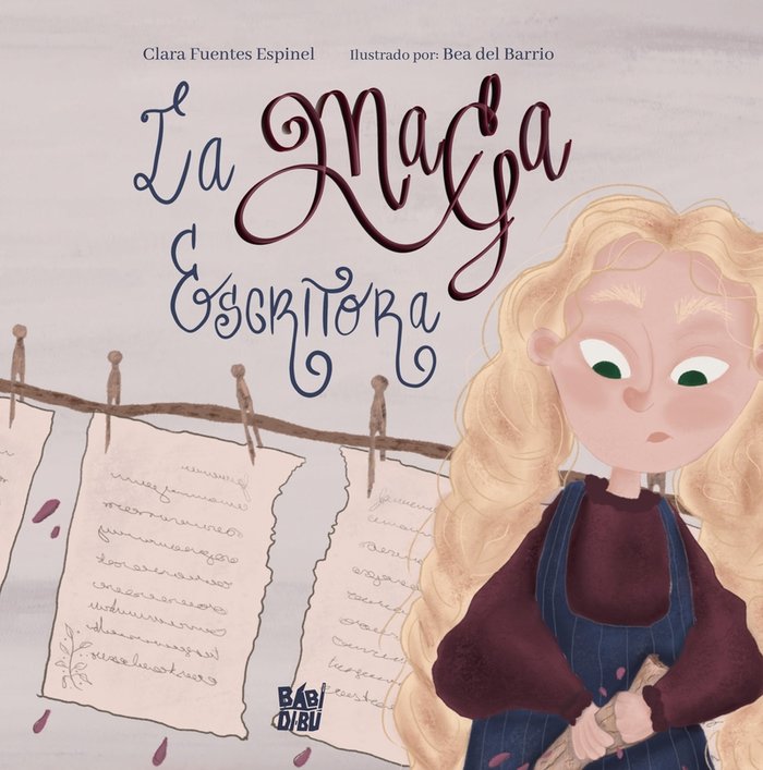LA MAGA ESCRITORA, de FUENTES ESPINEL, CLARA | portada del libro