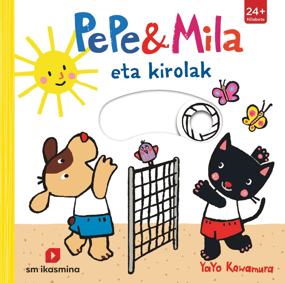 Pepek eta Milak kirola egiten dute, de KAWAMURA, YAYO | portada del libro