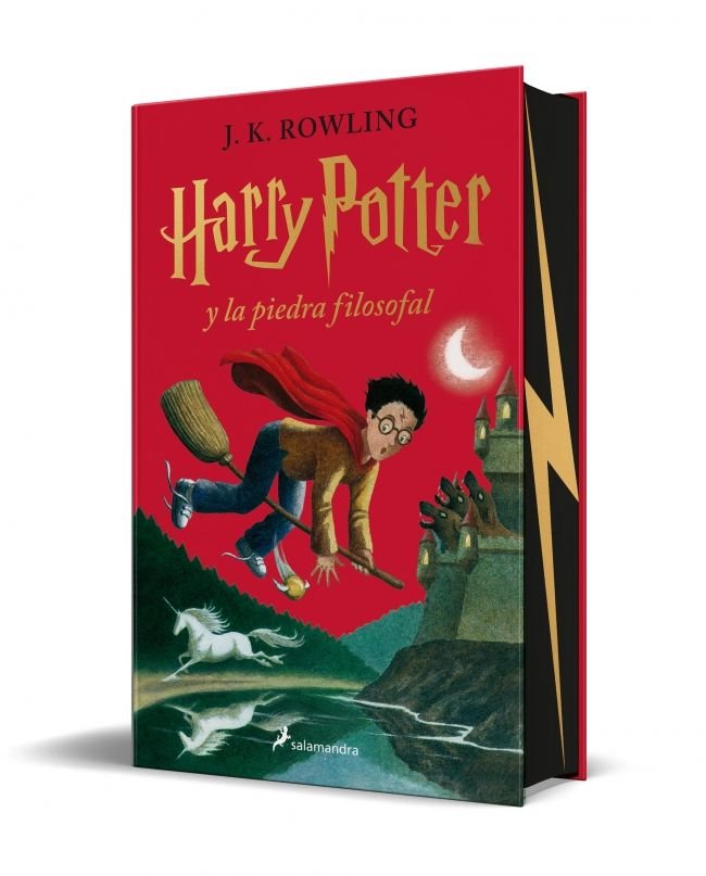 HARRY POTTER Y LA PIEDRA FILOSOFAL (ED. ESPECIAL CANTOS PINTADOS), de ROWLING, J.K. | portada del libro