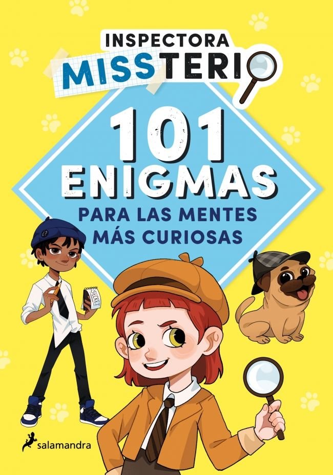 INSPECTORA MISSTERIO Y LOS 101 ENIGMAS PARA LAS MENTES MAS CURIOSAS, de AUTORES VARIOS | portada del libro