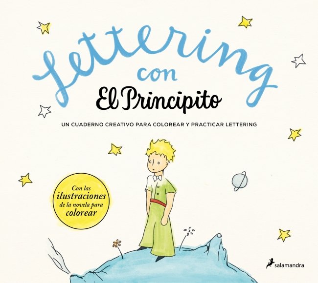 LETTERING CON EL PRINCIPITO, de SAINT-EXUPERY, ANTOINE DE | portada del libro