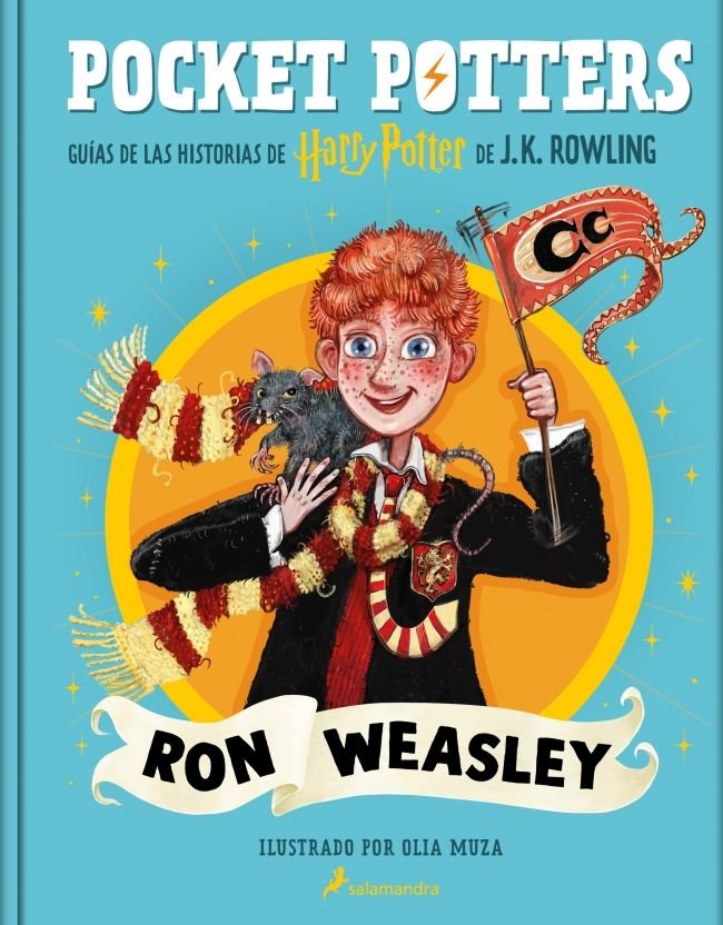 POCKET POTTERS 2. RON WEASLEY, de J K ROWLING | portada del libro