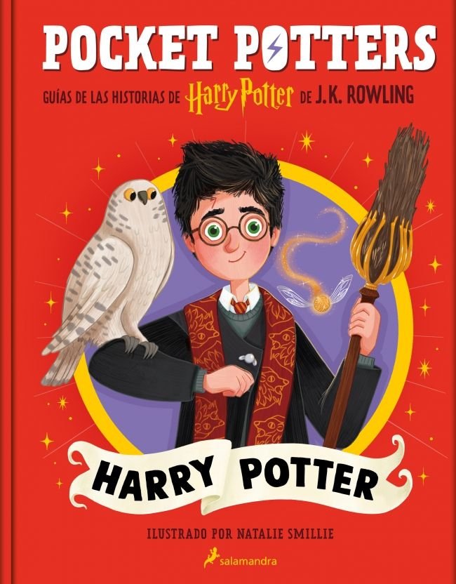 POCKET POTTERS 1. HARRY POTTER, de J K ROWLING | portada del libro