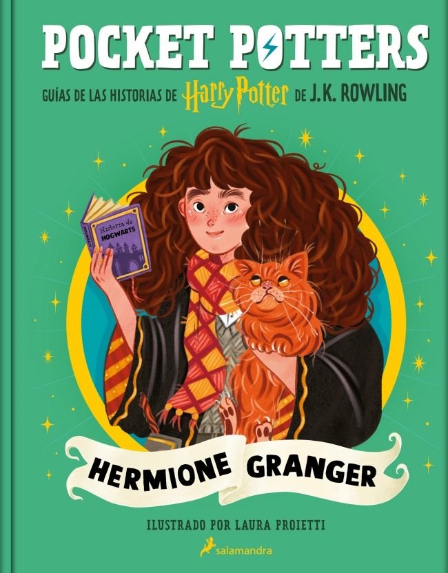 POCKET POTTERS 3. HERMIONE GRANGER, de J K ROWLING | portada del libro