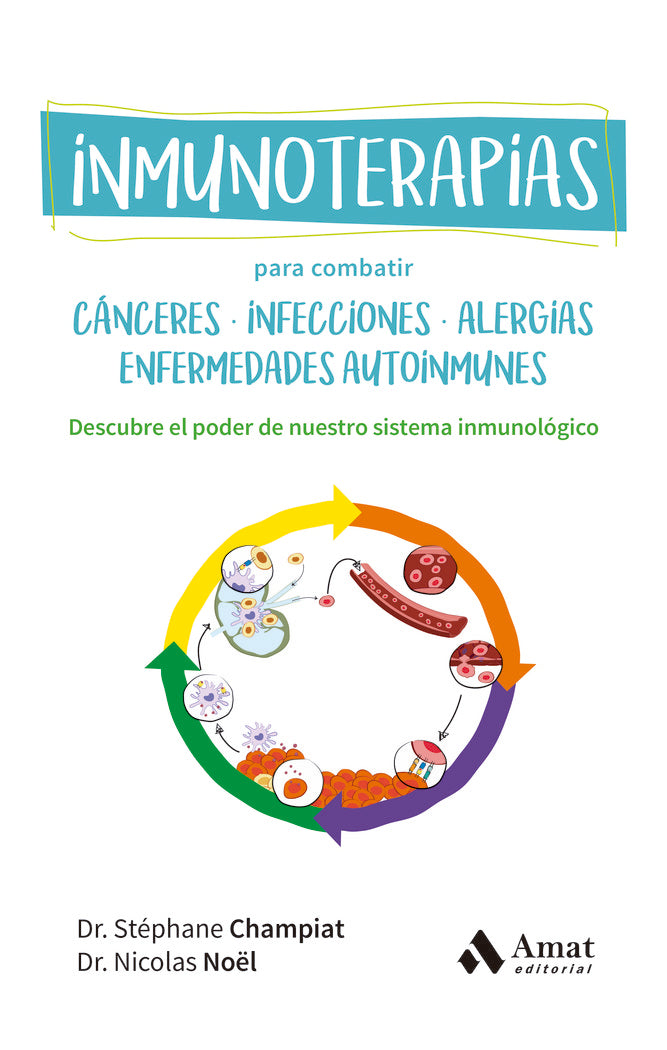 INMUNOTERAPIAS, de STEPHANE CHAMPIAT#NOÓL | portada del libro