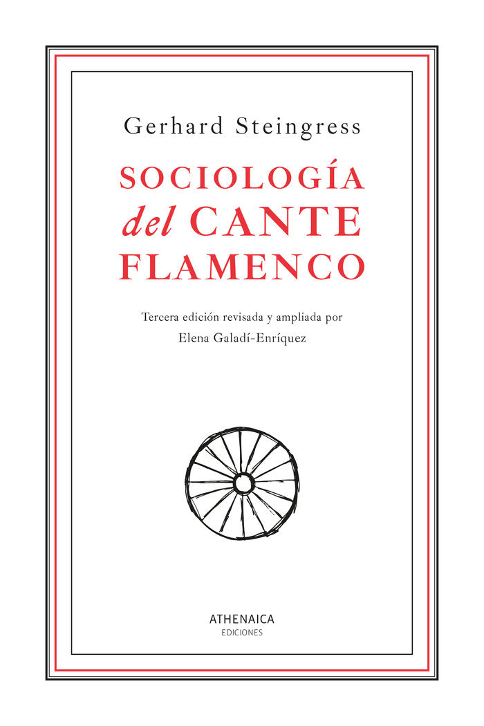 SOCIOLOGIA DEL CANTE FLAMENCO, de STEINGRESS, GERHARD | portada del libro