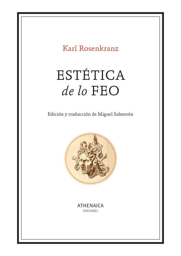 ESTETICA DE LO FEO, de ROSENKRANZ, KARL | portada del libro