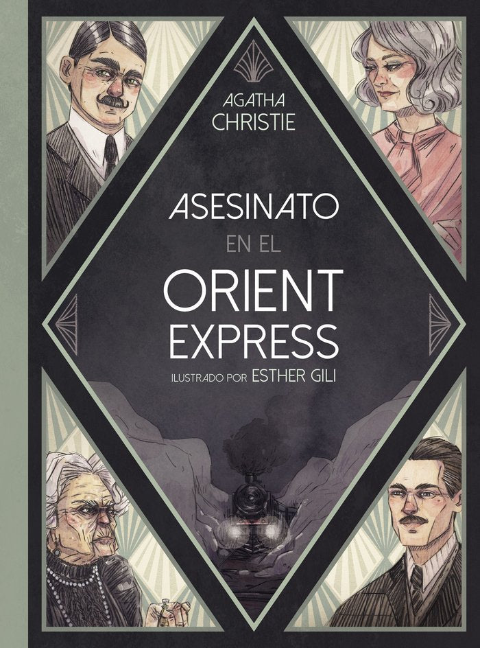 ASESINATO EN EL ORIENT EXPRES, de ESTHER GILI | portada del libro