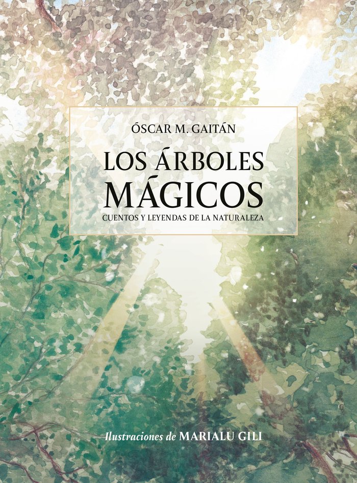 LOS ARBOLES MAGICOS, de OSCAR MARTINEZ GAITAN | portada del libro