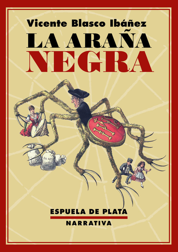 ARAÑA NEGRA,LA, de BLASCO IBAÑEZ,VICENTE | portada del libro