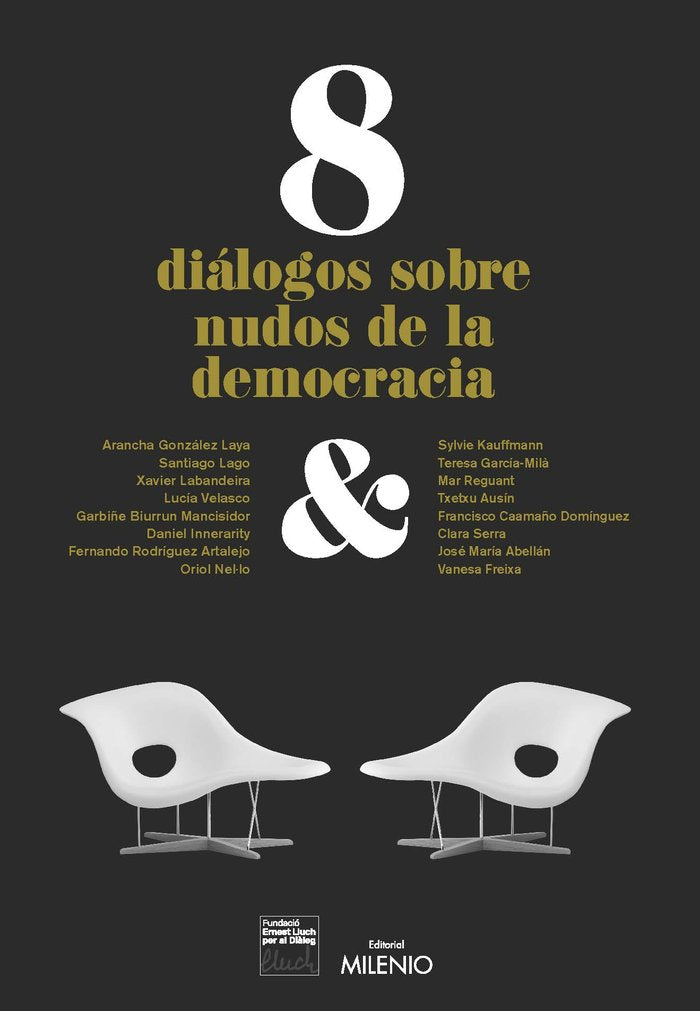 8 DIALOGOS SOBRE NUDOS DE LA DEMOCRACIA, de VARIOS AUTORES | portada del libro