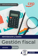 MANUAL GESTION GISCAL ESPECIALIDADES FORMATIVAS | portada del libro