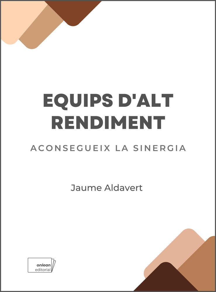 Equips d'alt rendiment, de ALDAVERT, JAUME | portada del libro