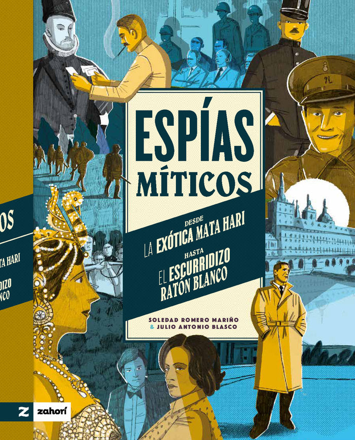 ESPIAS MITICOS, de ROMERO MARIÑO, SOLEDAD | portada del libro