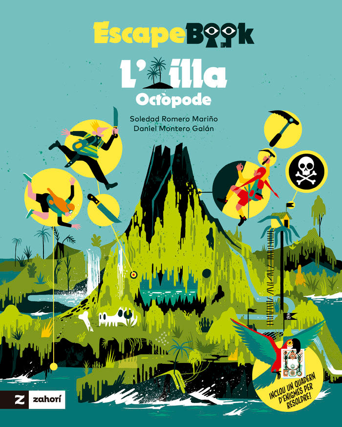 ESCAPE BOOK L'ILLA OCTOPODE, de ROMERO MARIÑO, SOLEDAD | portada del libro