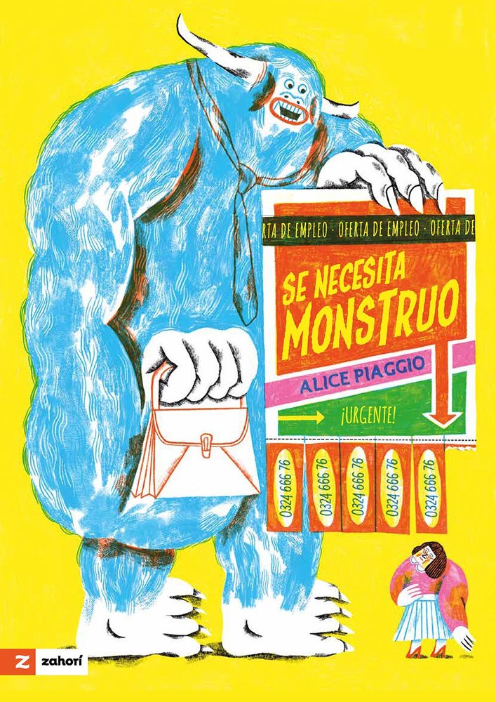 SE NECESITA MONSTRUO, de PIAGGIO, ALICE | portada del libro