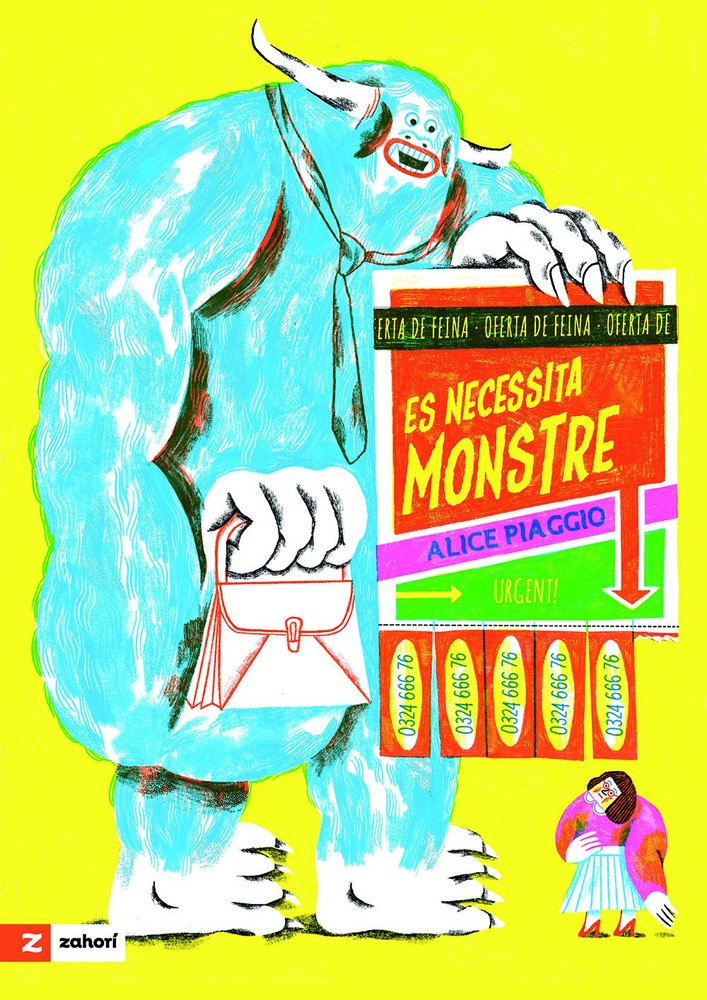 ES NECESSITA MONSTRE, de PIAGGIO, ALICE | portada del libro