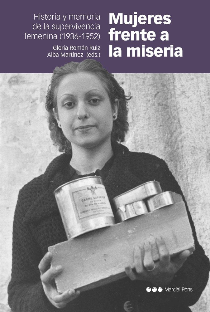 MUJERES FRENTE A LA MISERIA, de ROMAN RUIZ, GLORIA | portada del libro