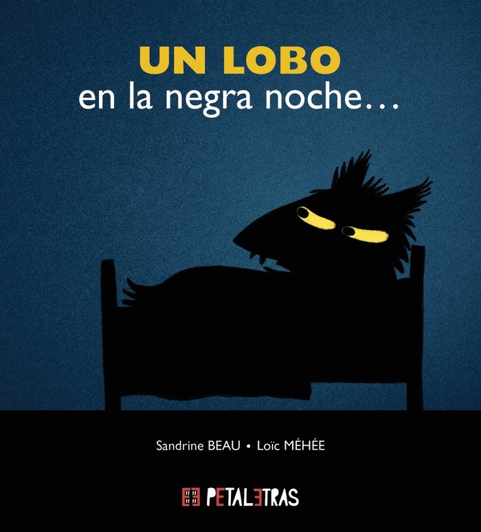 UN LOBO EN LA NEGRA NOCHE, de BEAU, SANDRINE | portada del libro