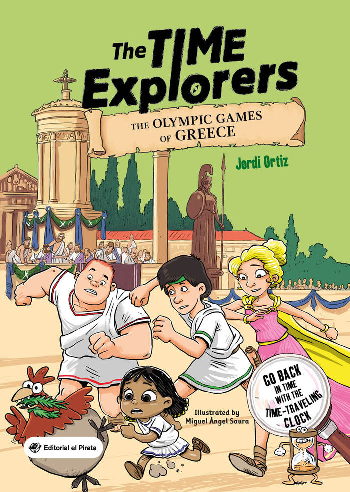 THE OLYMPIC GAMES OF GREECE, de ORTIZ CASAS, JORDI | portada del libro