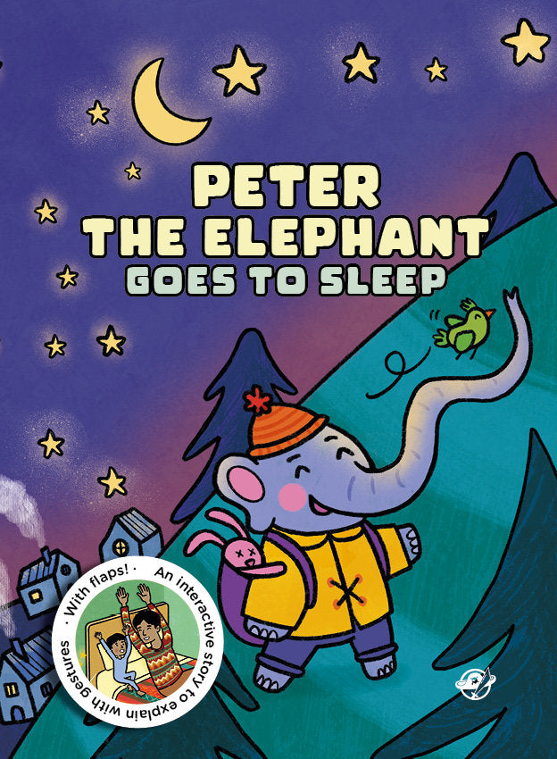 TELL ME A BEDTIME STORY PETER THE ELEPHANT, de TORROELLA, MIQUEL | portada del libro