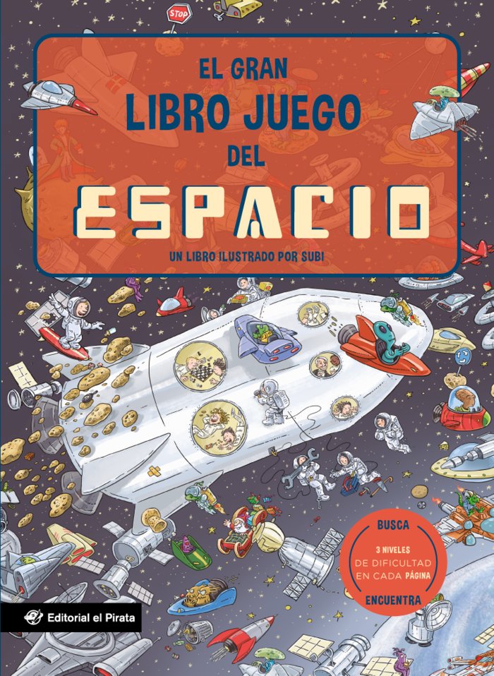 EL GRAN LIBRO JUEGO DEL ESPACIO, de SUBI | portada del libro