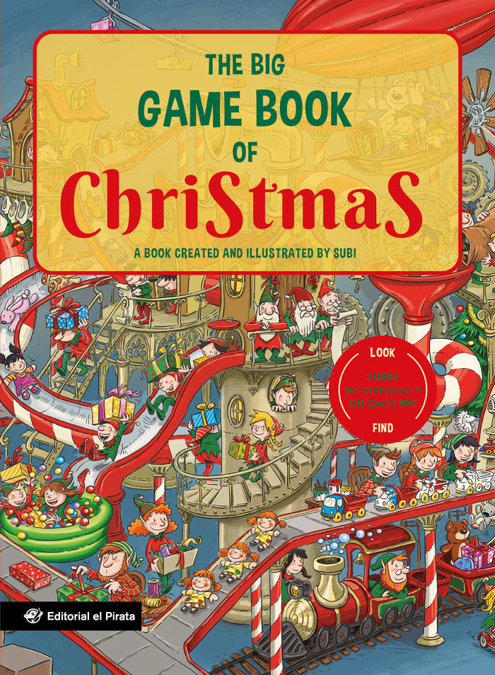 THE BIG GAME BOOK OF CHRISTMAS LIBROS PARA NIÑOS EN INGLES, de SUBI | portada del libro