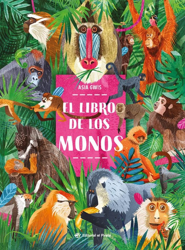 EL LIBRO DE LOS MONOS, de GWIS, ASIA | portada del libro