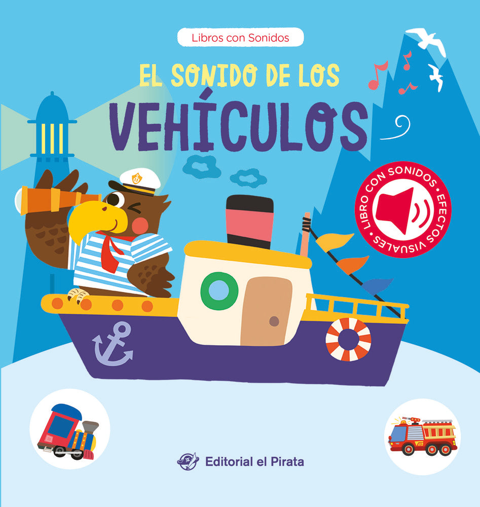 EL SONIDO DE LOS VEHICULOS, de EL PIRATA, EDITORIAL | portada del libro