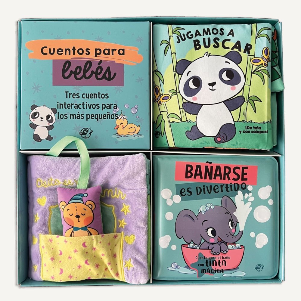 CUENTOS PARA BEBES TRES CUENTOS INTERACTIVOS PARA LOS MAS PEQUEÑOS, de Teba,Alicia | portada del libro