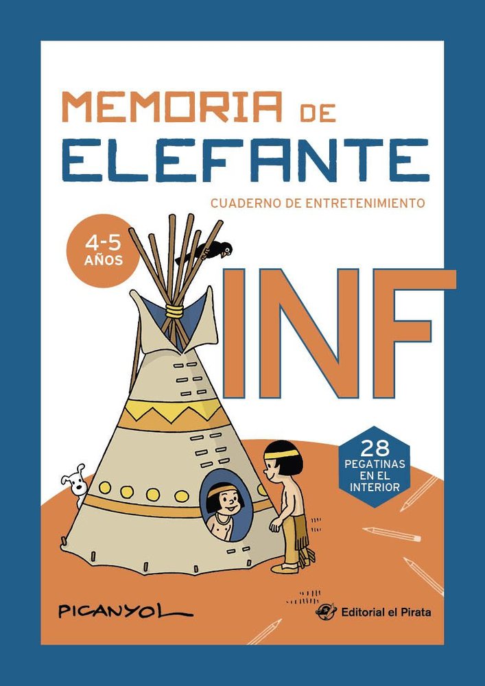 MEMORIA DE ELEFANTE INFANTIL: CUADERNO DE VACACIONES, de MARTINEZ PICANYOL, JOSEP LLUIS | portada del libro