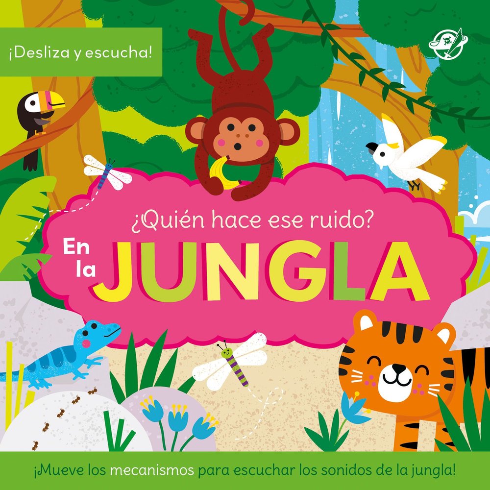 ¿QUIEN HACE ESE RUIDO? EN LA JUNGLA | portada del libro