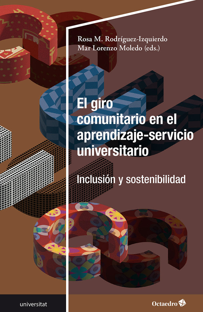 EL GIRO COMUNITARIO EN EL APRENDIZAJE-SERVICIO UNIVERSITARIO | portada del libro