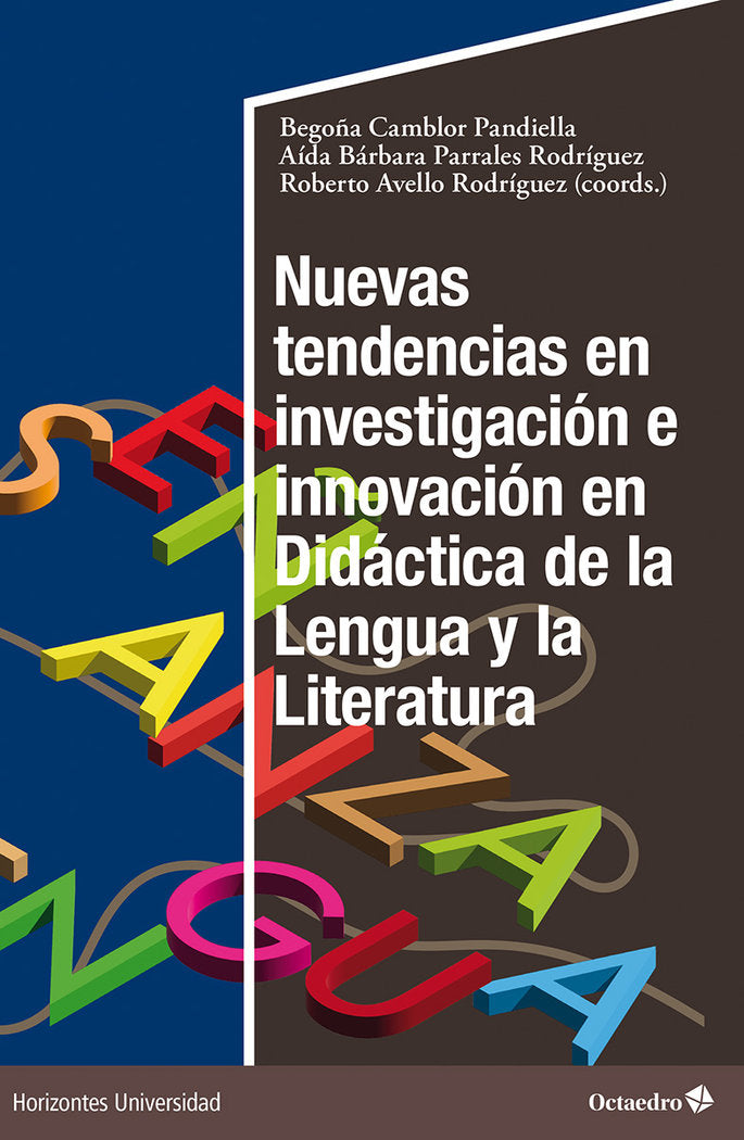 NUEVAS TENDENCIAS EN INVESTIGACION E INNOVACION EN DIDACTICA DE LA LENGUA Y LA L | portada del libro