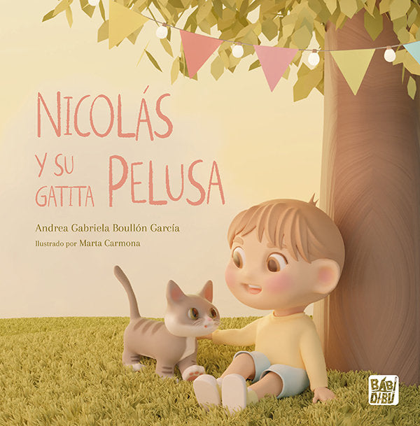 NICOLAS Y SU GATITA PELUSA, de BOULLON GARCIA, ANDREA GABRIELA | portada del libro