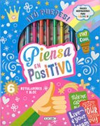 ¡TÚ PUEDES! PIENSA EN POSITIVO. LETTERING, de Varios autores | portada del libro
