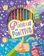 ¡SIGUE ADELANTE! PIENSA EN POSITIVO. LETTERING, de Varios autores | portada del libro