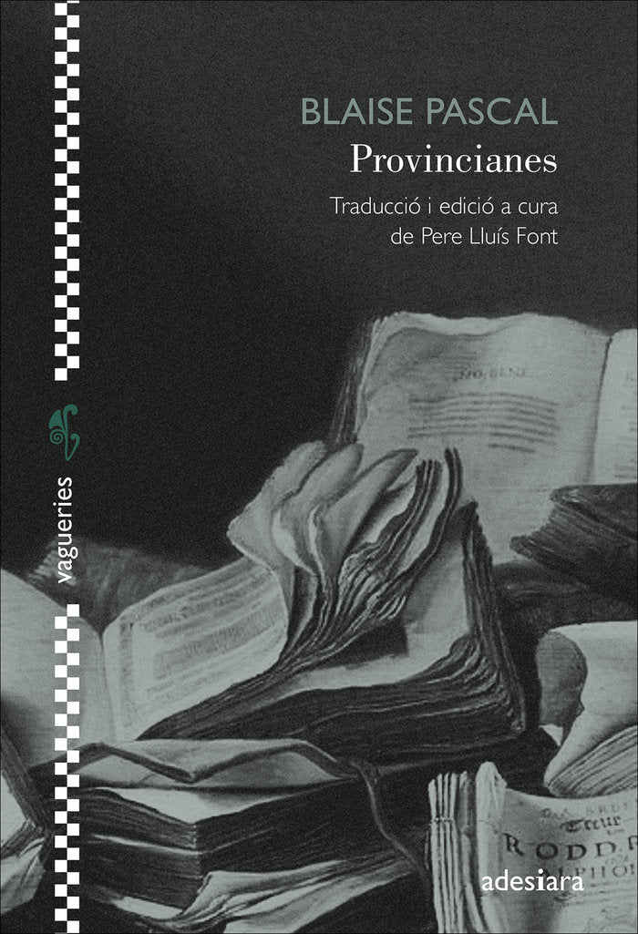 PROVINCIANES, de PASCAL, BLAISE | portada del libro