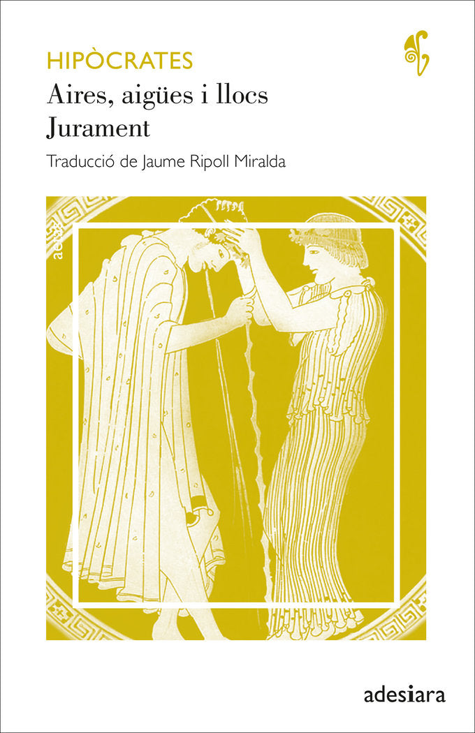AIRES AIGUES I LLOCS JURAMENT, de HIPÃCRATES | portada del libro