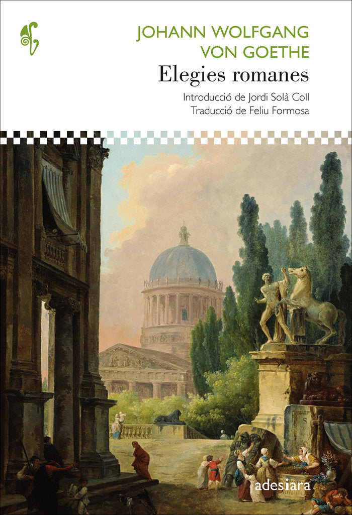 Elegies romanes, de GOETHE, JOHANN WOLFGANG VON | portada del libro