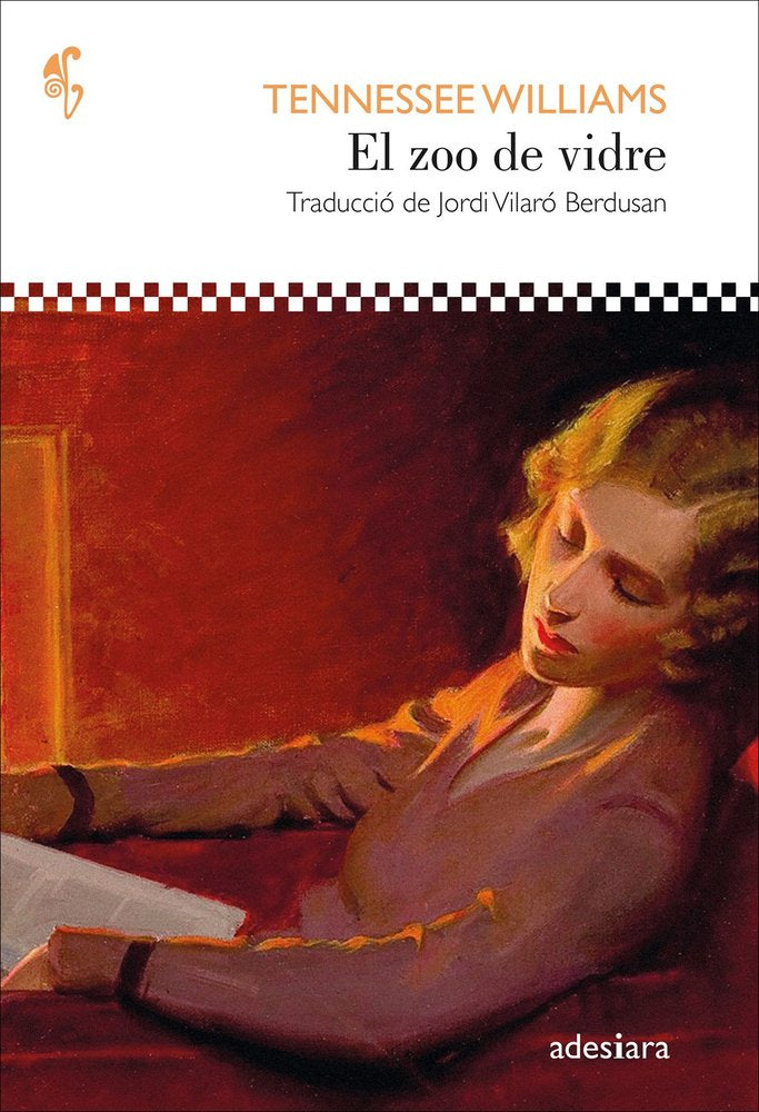 EL ZOO DE VIDRE, de WILLIAMS, TENNESSEE | portada del libro