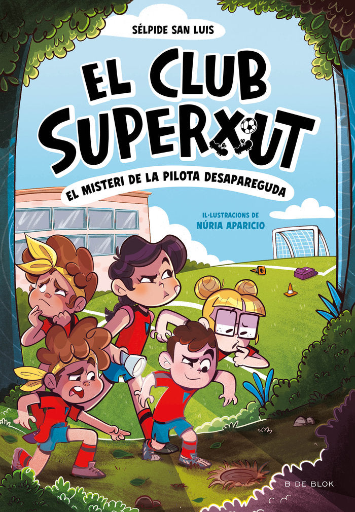 El Club Superxut 1 - El misteri de la pilota desapareguda, de SELPIDE SAN LUIS | portada del libro