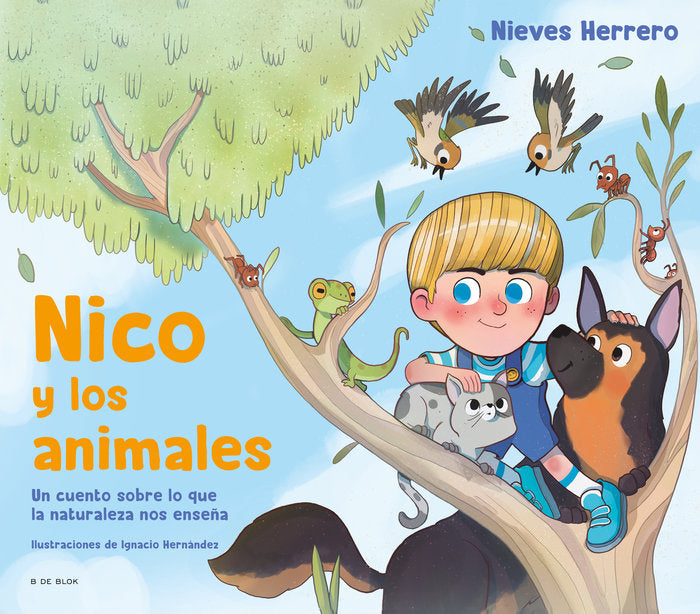 NICO Y LOS ANIMALES, de HERRERO, NIEVES | portada del libro