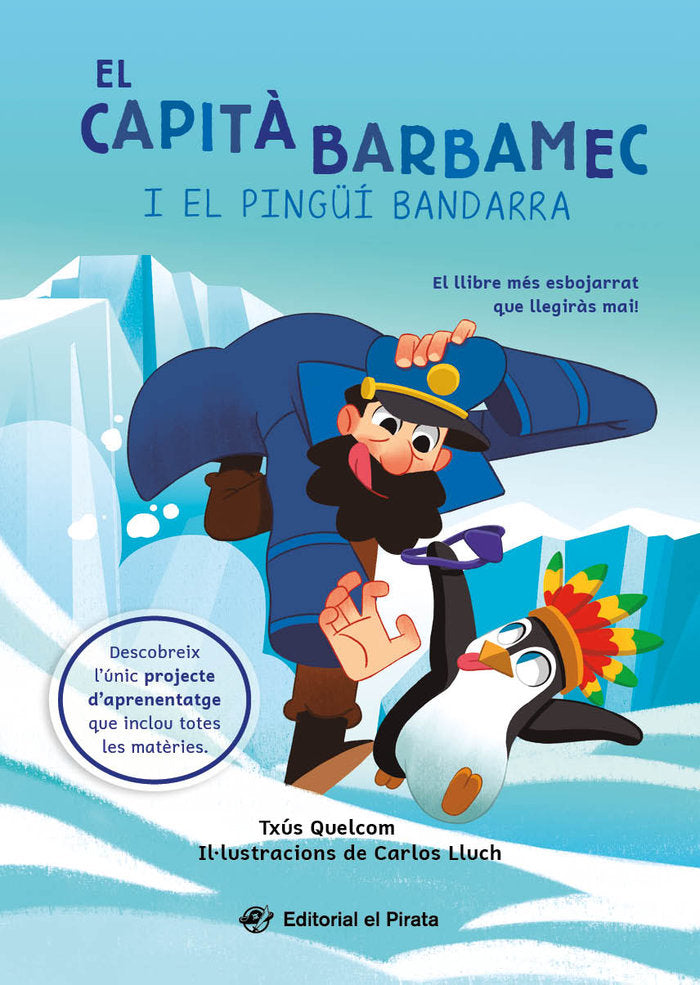 EL CAPITA BARBAMEC I EL PINGUI BANDARRA, de QUELCOM, TXUS | portada del libro