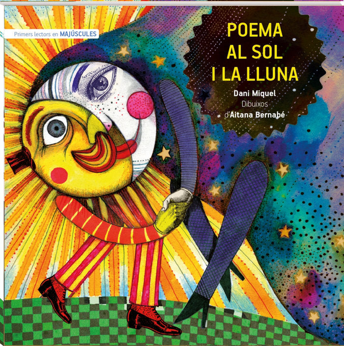 POEMA AL SOL I LA LLUNA MAJUSCULA, de MIQUEL ANTICH, DANI | portada del libro